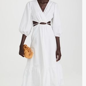 ASTR the Label Rosewood Dress in White Size Small